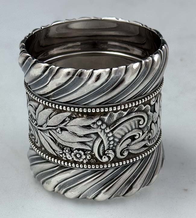 Gorham antique sterling silver napkin ring